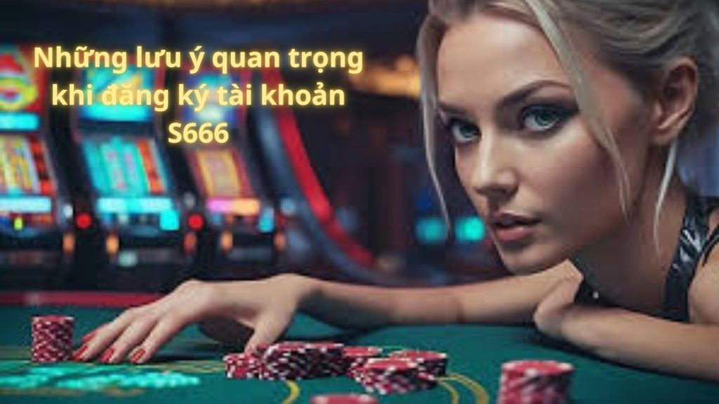 Những lưu ý quan trọng khi đăng ký tài khoản S666